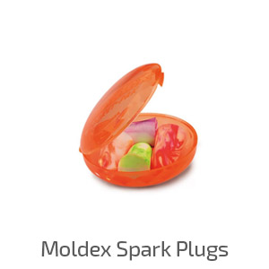 Moldex Spark Plugs 2 páry s pouzdrem